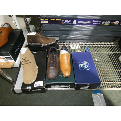 2368 - 4 x various pairs of men's shoes - size 7