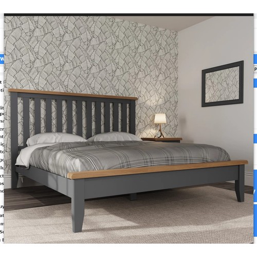 359 - A flat packed 6ft super king bed frame type Sadorus RRP £419