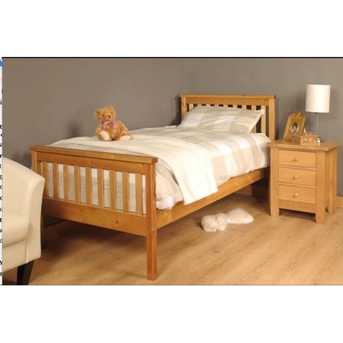 368 - A flat packed 3ft single bed frame type Shane, sale price was £87