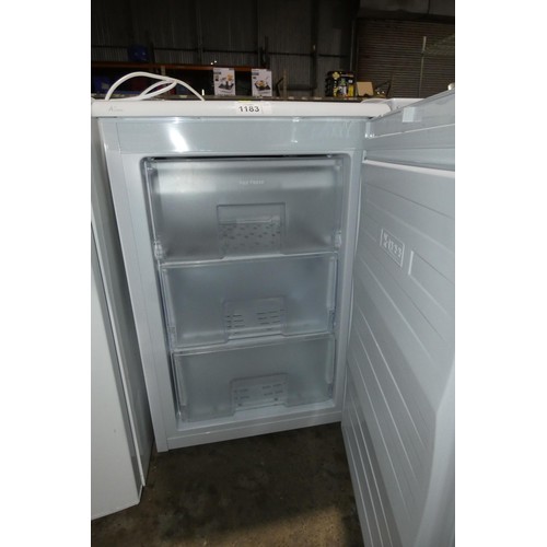 1183 - An under counter freezer by Beko A+ class - trade. Tested Working