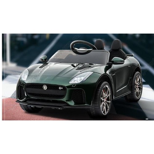 2228 - 1 x Jaguar F-Type SVR convertible child's ride on 12v battery powered toy car. Boxed and requires as... 