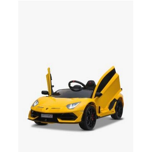 2217 - 1 x Lamborghini Aventador SVJ child's ride on 12v battery powered toy car . Boxed and requires assem... 