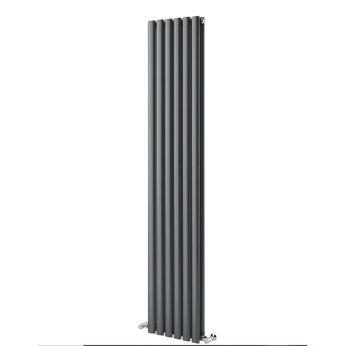 86 - 1 x Phipps vertical flat panel radiator approx 47 x 180cm RRP £179.99