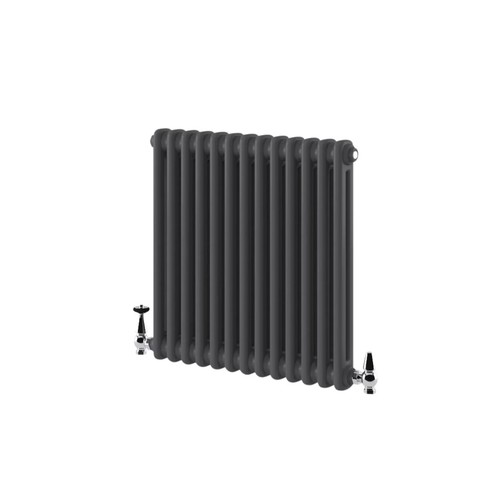 134 - 1 x Jayda horizontal traditional colosseum radiator approx 605 x 600mm RRP £117