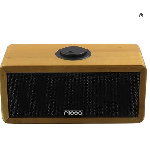 222 - 4 x unused, boxed Bluetooth/AUX media speakers by Ricco, type MB-03