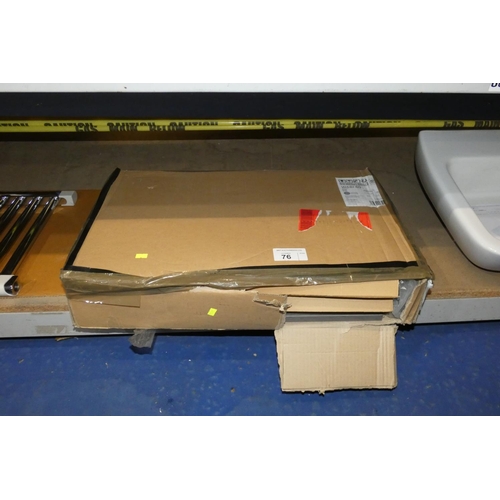 76 - 1 x Randalsa WABI 60 vanity unit approx 60cm wide - Boxed and requires assembly (no basin is include... 