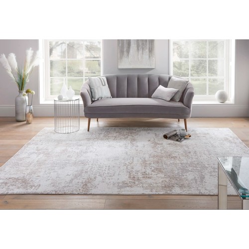 535 - 1 x Talon stone rug approx 200 x 300cm RRP £187