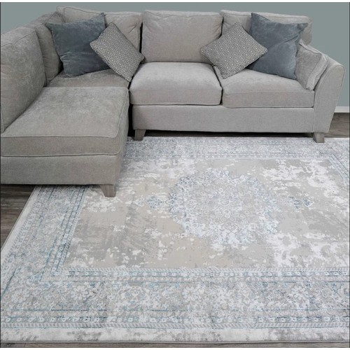 539 - 1 x Aniyah grey rug approx 190 x 280cm RRP £125