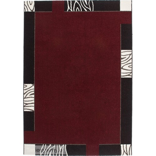 579 - 2 x Lalee Home Modern rugs comprising 1 x MDO 103 red approx 120 x 170cm and 1 x MDO 105 red approx ... 