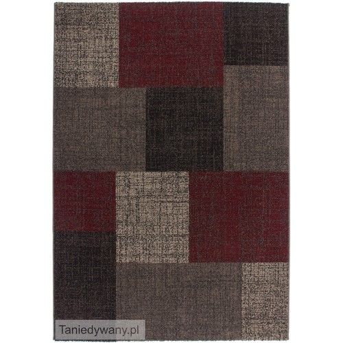 579 - 2 x Lalee Home Modern rugs comprising 1 x MDO 103 red approx 120 x 170cm and 1 x MDO 105 red approx ... 