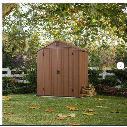 396 - 1 x Keter Darwin 6 x 4ft garden storage shed