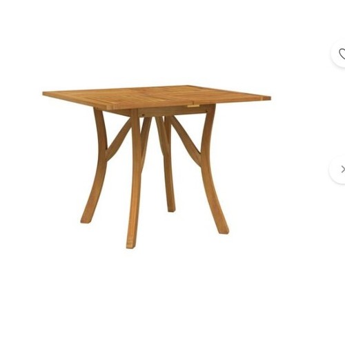 415 - 1 x Vida XL solid Acacia wood garden table type 363304.A