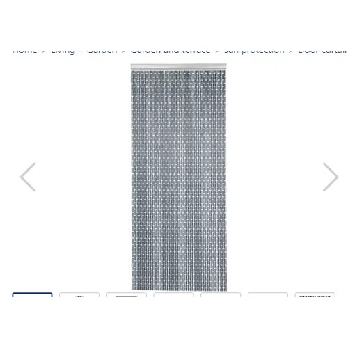 416 - 1 x La Tenda Campos 2 door curtain approx 90 x 210cm