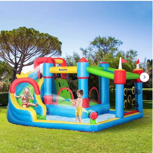 419 - 1 x Bouncy Castle type children's inflatable supplied with a 240v air pump