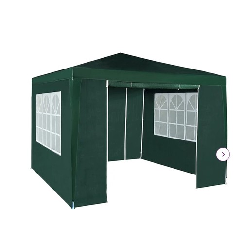 409 - 1 x Clipop 3m x 3m steel pop up gazebo