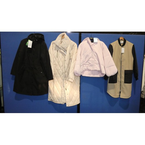 2335 - 4 x  various ladies jackets size M, combined retail price approx £600