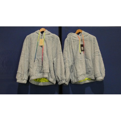 2343 - 2 x Jayley ladies light blue jackets size XL, combined retail price approx £190