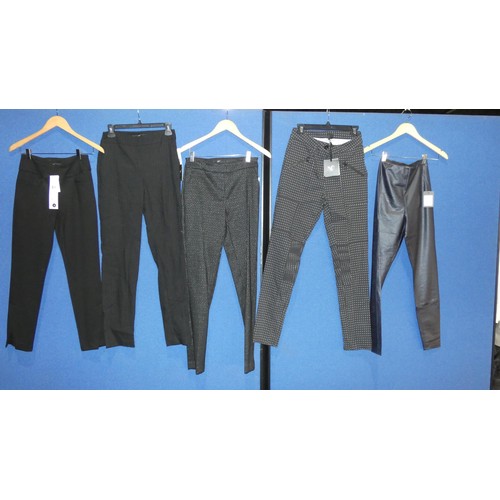 2344 - 5 x various pairs of ladies trousers. Not practical to list in size detail so please view or see pho... 