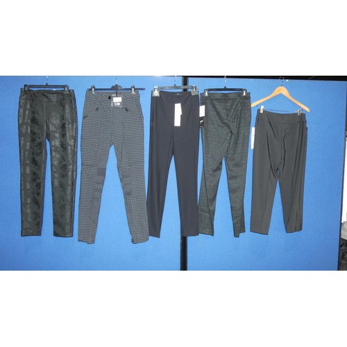 2345 - 5 x various pairs of ladies trousers. Not practical to list in size detail so please view or see pho... 