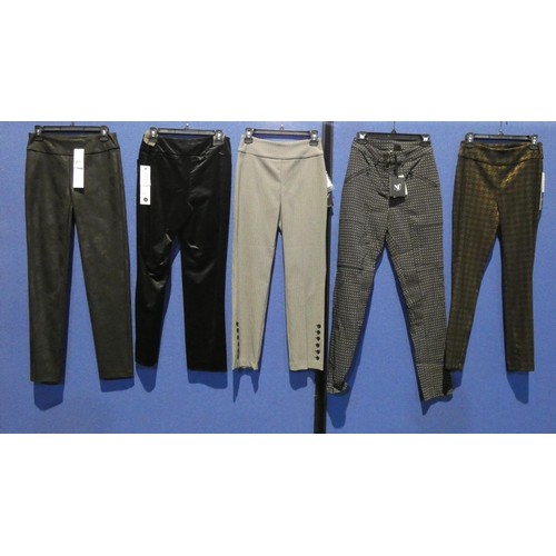 2347 - 5 x various pairs of ladies trousers. Not practical to list in size detail so please view or see pho... 