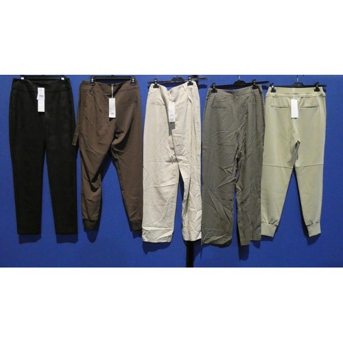 2357 - 5 x various pairs of ladies trousers. Not practical to list in size detail so please view or see pho... 