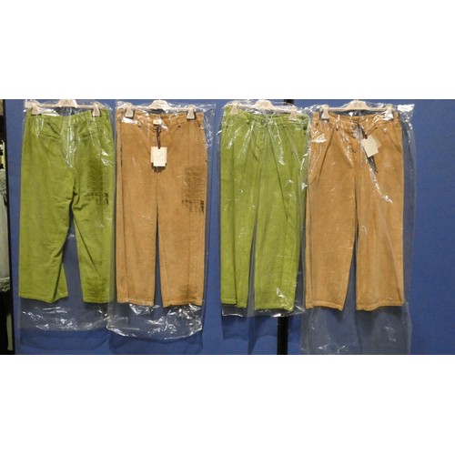 2368 - 4 x various pairs of ladies trousers. Not practical to list in size detail so please view or see pho... 