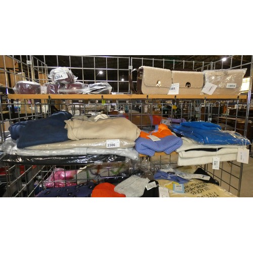 2386 - A quantity of various ladies clothing. Not practical to list in detail so please view or see photogr... 