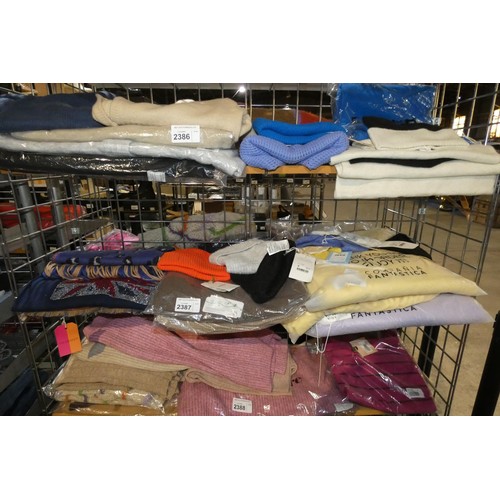 2387 - A quantity of various ladies clothing. Not practical to list in detail so please view or see photogr... 