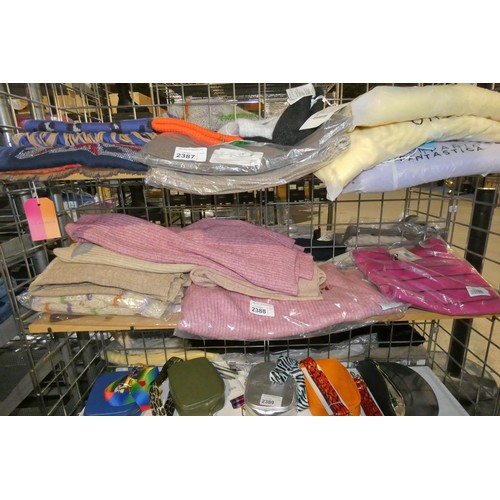 2388 - A quantity of various ladies clothing. Not practical to list in detail so please view or see photogr... 