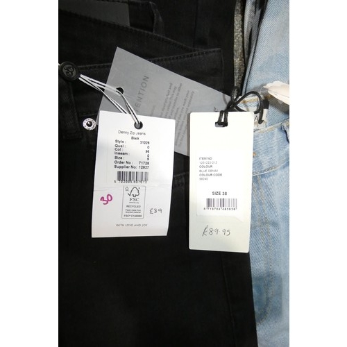 2395 - 4 x pairs of ladies jeans in various sizes / types. Not practical to list in detail so please view o... 