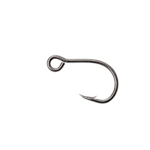 2536 - A qty of Black Nickel Hooks Sizes 1-2/0