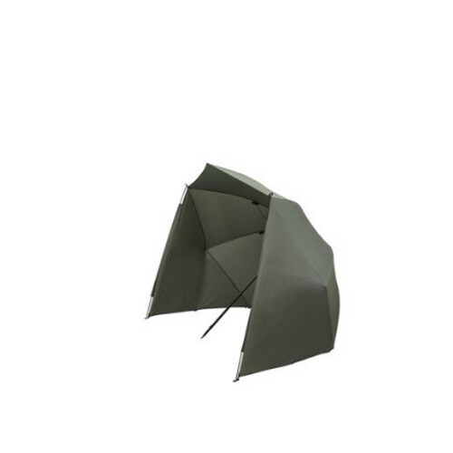 2563 - 6 Kingcarp 2.5m bivvy brolly fishing shelter with wraparound storm sides