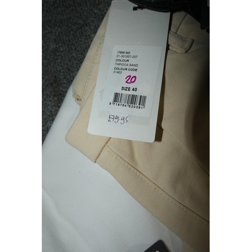 2409 - A quantity of ladies trousers in various sizes / types. Not practical to list in detail so please vi... 