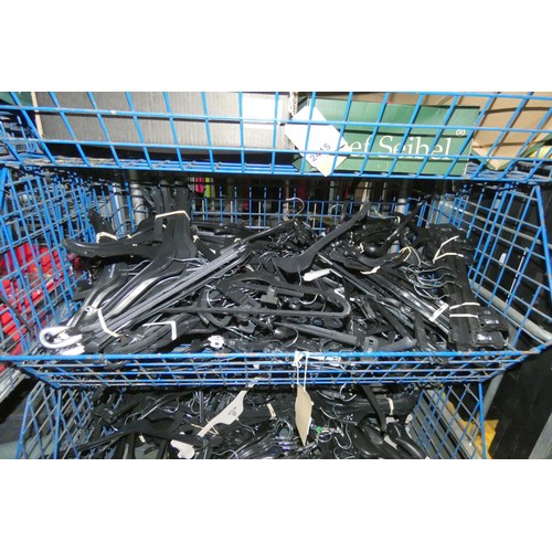 2416 - A quantity of various clothes hangers. Not practical to list in detail so please view or see photogr... 