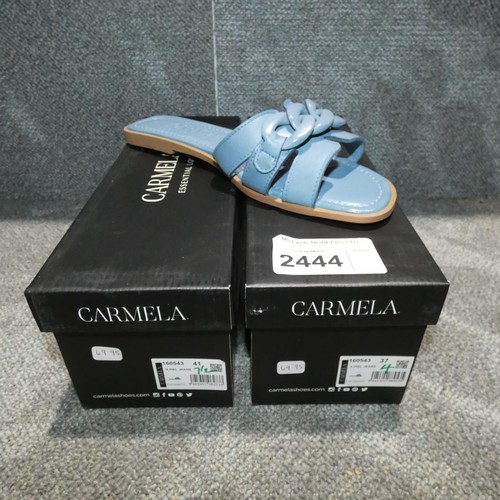 2444 - 2 x pairs of ladies shoes by Carmela type S. Piel Jeans sizes 4 & 7.5 RRP £69 each