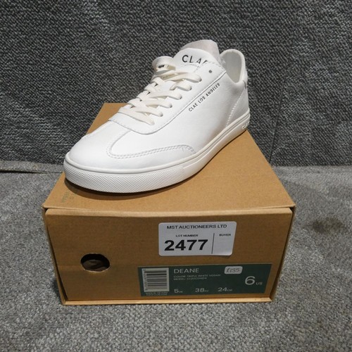 2477 - A pair of ladies shoes by Clae type Deane size 5 RRP £135