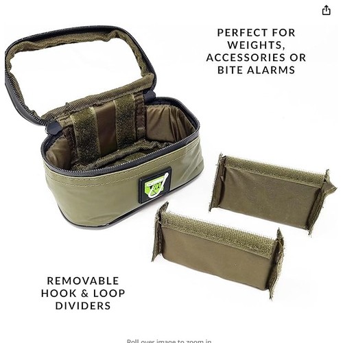 2578 - 10 Carp On 3 section lead weight accessories bags