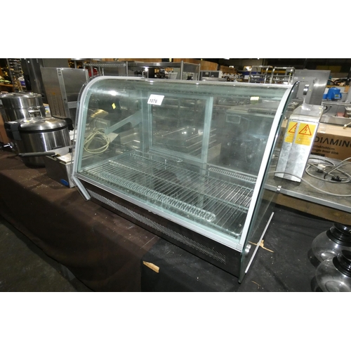 1076 - A commercial stainless steel counter top chilled food display cabinet type RTW-J60L - trade Tested W... 