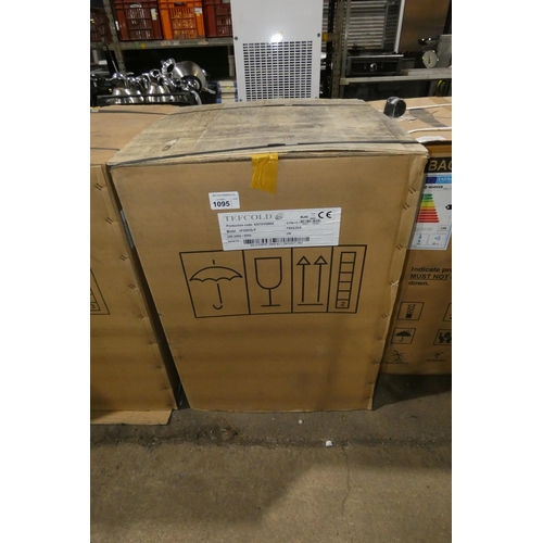 1095 - An unused, boxed under counter freezer by Tefcold type UF200vs-p