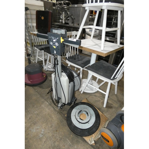 1224 - A Numatic folding rotary floor cleaner type NLL-332 240v - trade