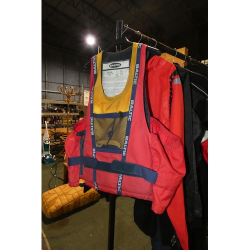 2165 - A quantity of various sailing clothing by Crewsaver, Baltic and Rooster etc. Sizes include L, XL and... 