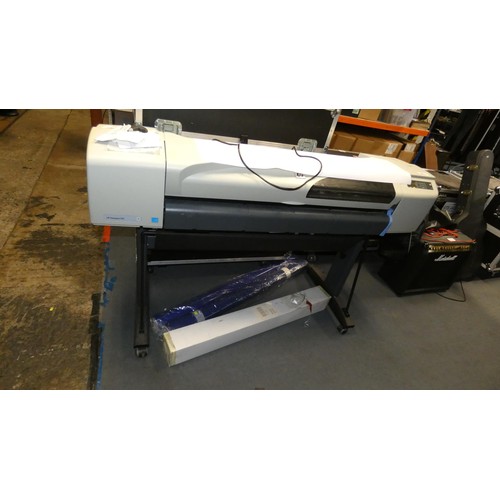 2613 - A wide format printer by HP type Designjet 510, comes with a roll of paper etc - trade   Tested Work... 