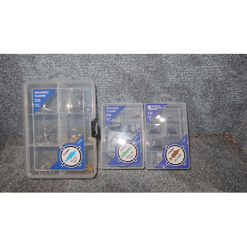 2545 - 10 Mixed Hook & Swivel filled boxes