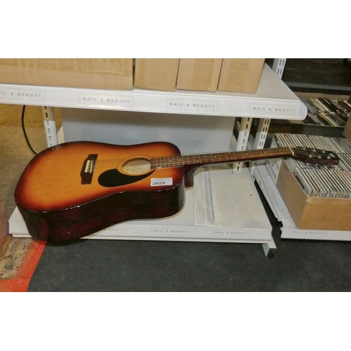 2629 - An acoustic guitar by Tanglewood type Tw-300, no case