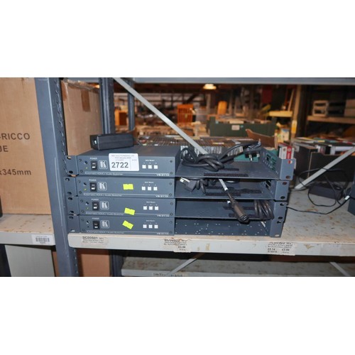 2722 - 4 x rackmount automatic HDMI audio switchers by Kramer type VS-311H - trade