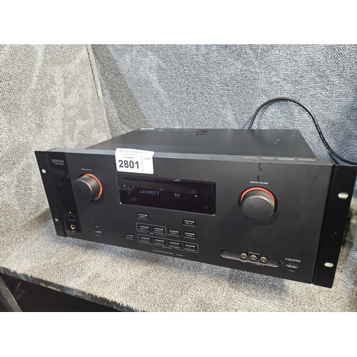 2801 - An AV surround pre-amplifier by Denon type DN-500av, no remote control - trade  Tested Working