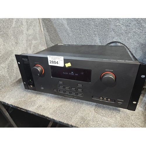 2804 - An AV surround pre-amplifier by Denon type DN-500av, no remote control - trade  Tested Working