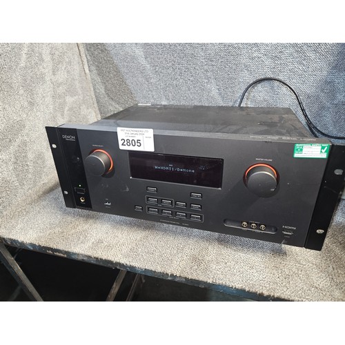 2805 - An AV surround pre-amplifier by Denon type DN-500av, no remote control - trade  Tested Working