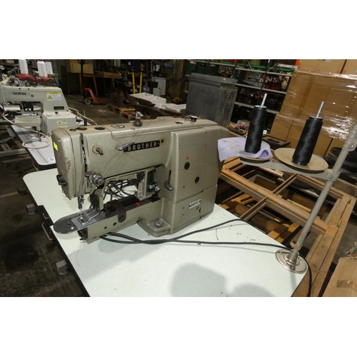 2189 - 1 x Brother LK3-B220-1 industrial bar tac sewing machine 240v (Trade)