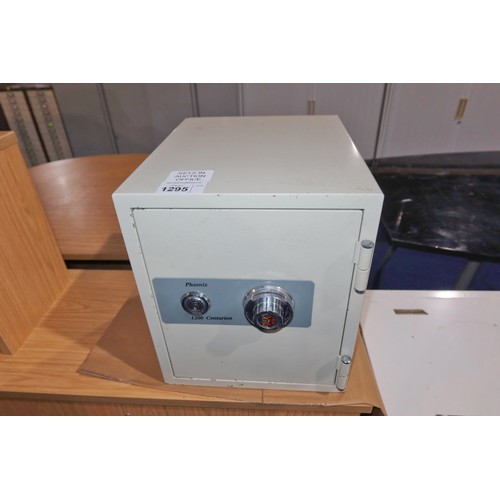 1295 - 1 x Phoenix Centurion 1200 dual locking fire / security safe approx 35cm w x 42cm d x 41cm high supp... 